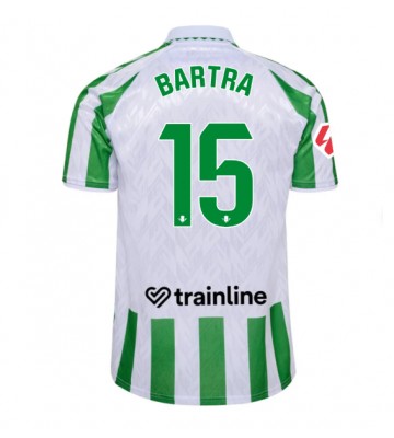 Real Betis Marc Bartra #15 Primera Equipación 2024-25 Manga Corta